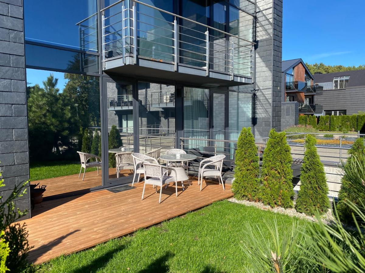 Smilciu Trio Keturvieciai Apartamentai Su Terasa Palanga Extérieur photo